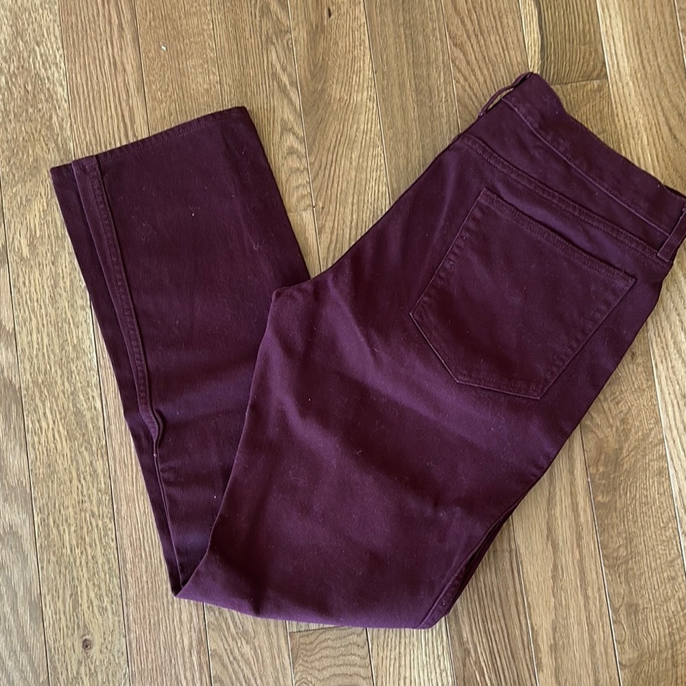 J.Crew Burgundy Pants